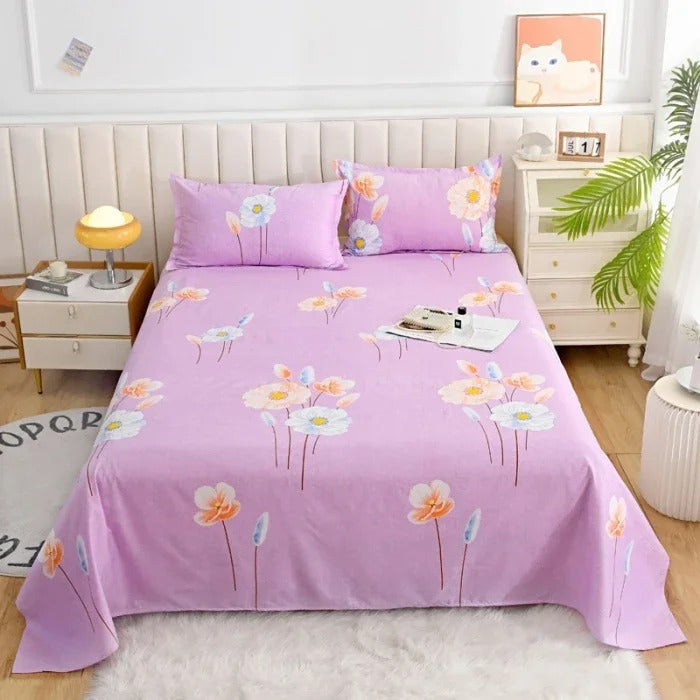 Printed Cotton Flat Sheet