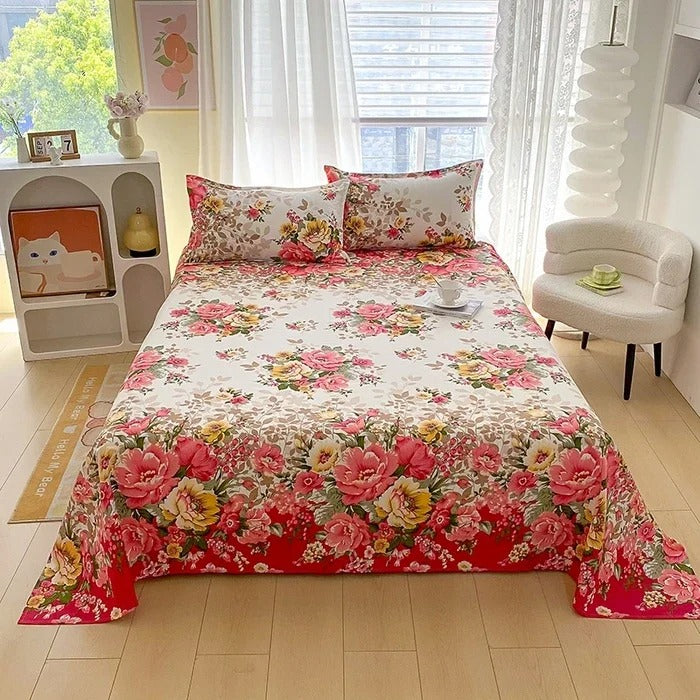 Printed Cotton Flat Sheet