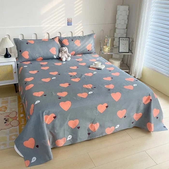 Printed Cotton Flat Sheet