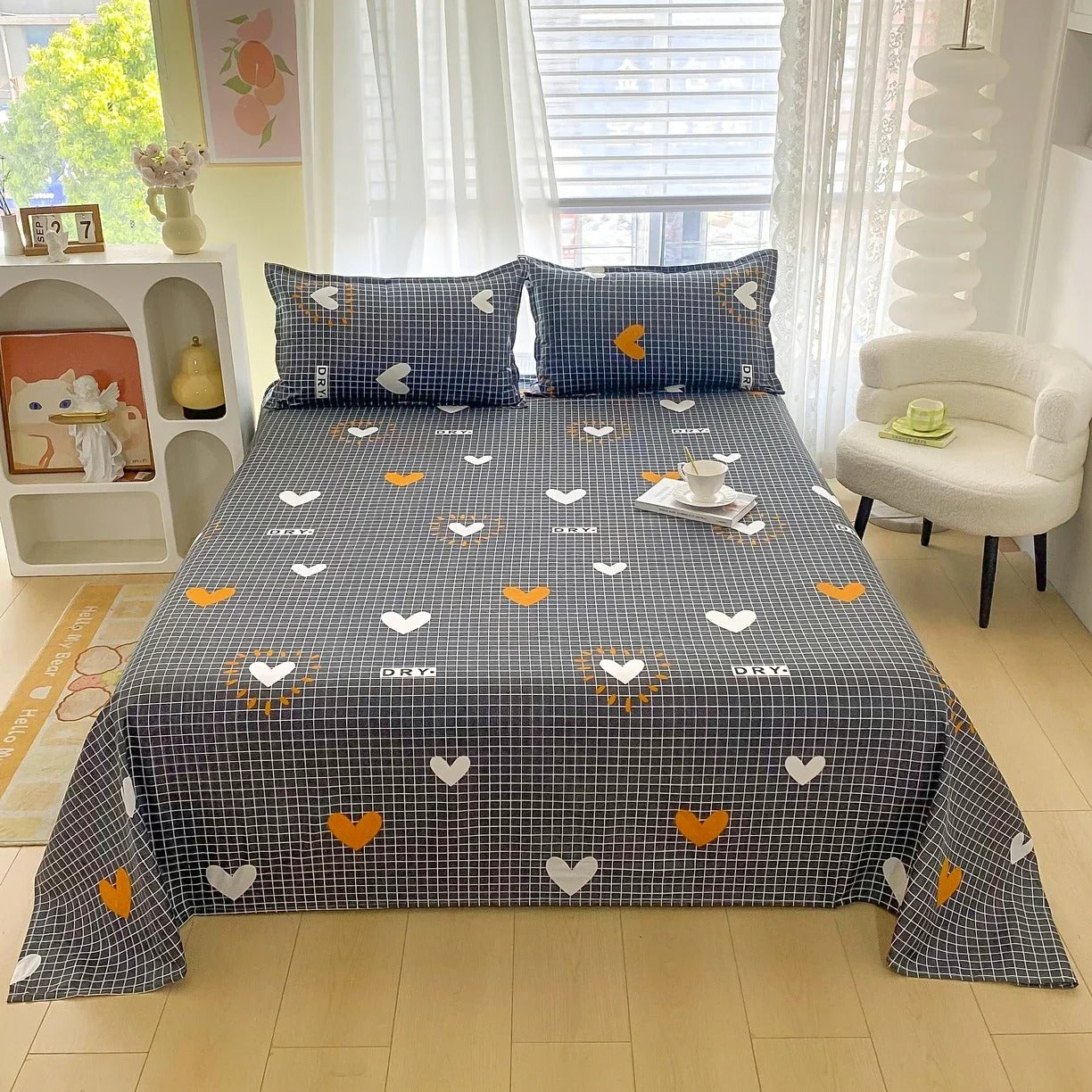 Printed Cotton Flat Sheet