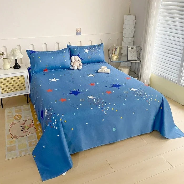 Printed Cotton Flat Sheet