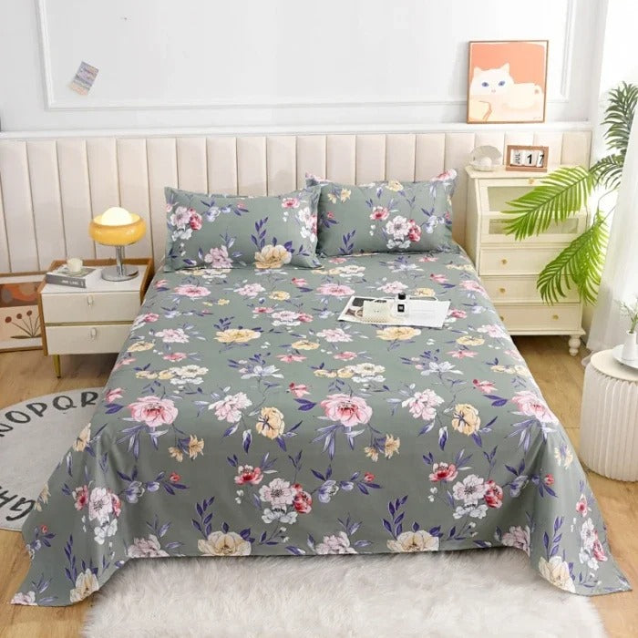 Printed Cotton Flat Sheet