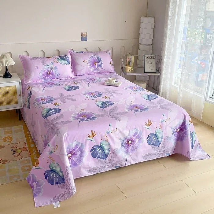 Printed Cotton Flat Sheet