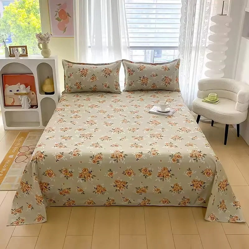 Printed Cotton Flat Sheet